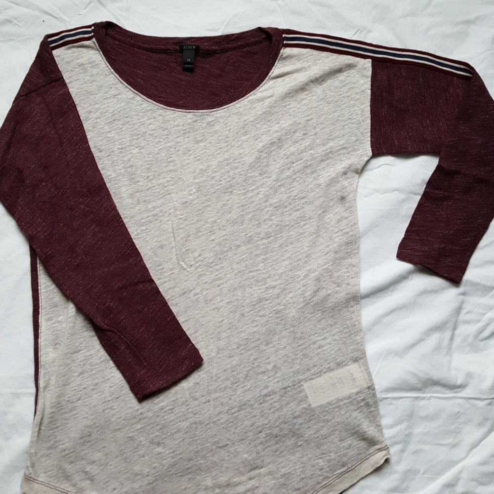 JCrew 3/4 Sleeve Shirt (NEW)